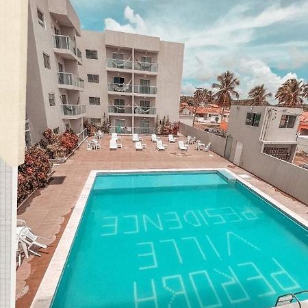 Charmoso Apartamento A 300M Da Praia - Peroba Ville Residence 马拉戈日 外观 照片