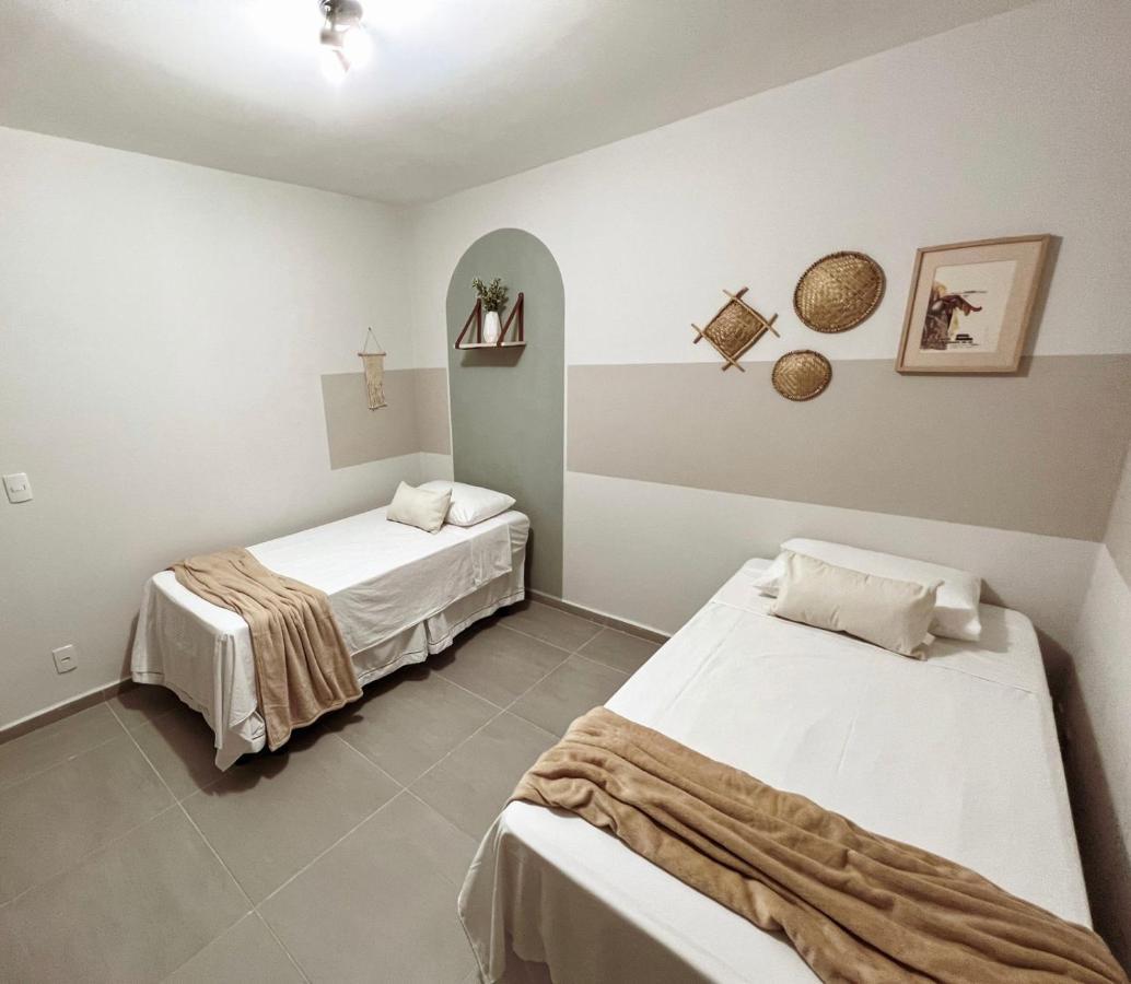 Charmoso Apartamento A 300M Da Praia - Peroba Ville Residence 马拉戈日 外观 照片