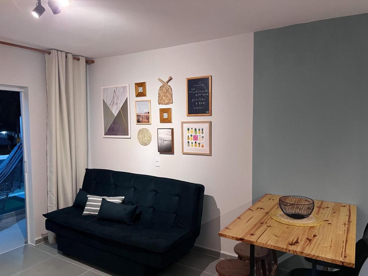 Charmoso Apartamento A 300M Da Praia - Peroba Ville Residence 马拉戈日 外观 照片